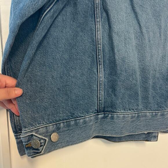 NWOT J.Crew Relaxed Denim Jacket Size XL - Picture 6 of 8